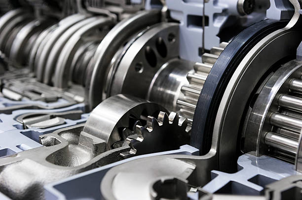 industrial gearbox gears and cog wheels